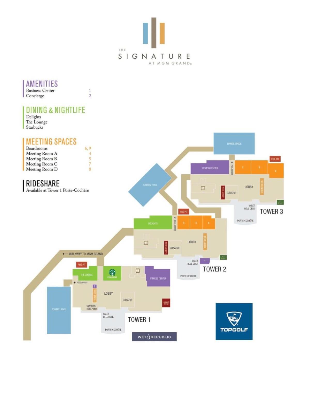 Mgm Signature-20-620 1Br 2Ba Balcony Suite Las Vegas Buitenkant foto